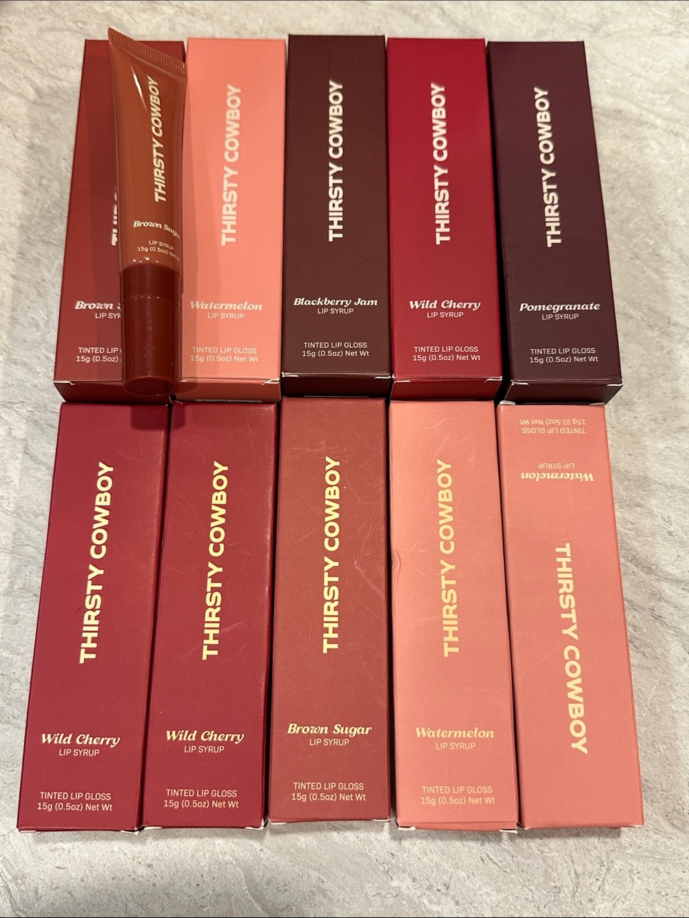Bundle Thirsty Cowboy Tinted Lip Gloss Set